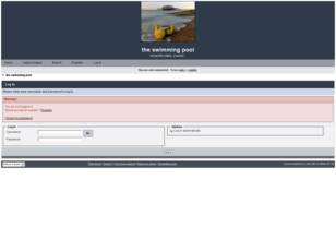 Free forum : swimming pool