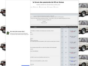 le forum des passiones de KR en Suisse