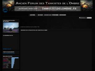 Forum Officiel des Tankistes de l'Ombre