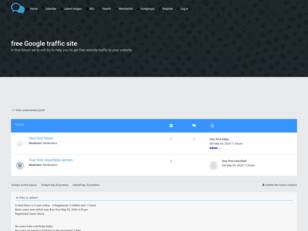 free Google traffic site