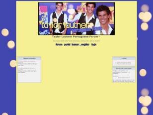 Taylor Lautner Portuguese Forum