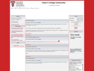 Forum gratis : Taylor's College Comm