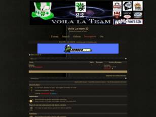 créer un forum : La team 22