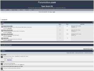 Free forum : Team Noob HQ