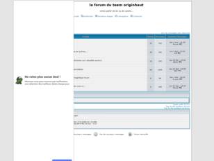 le forum du team originhaut