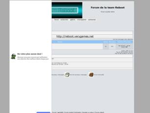 Forum de la team CS Reboot