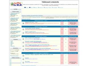 Petites annonces du teletravail à domicile