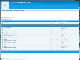 La terminale TS2 PDA 2008/2009