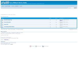 Terra Militaris Novice Guide