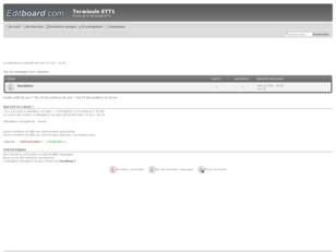 creer un forum : Terminale ETT1
