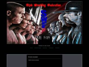 créer un forum : Style Wrestling Federation