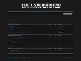 The Underground... For Private, Public and WIP hacks (Warrock, Runesca