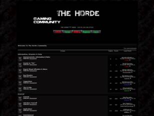 The Horde Forum