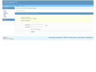 Theme Team Forum