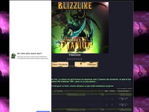 Serveur world of warcraft