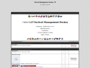 Tactical Management Hockey .♥