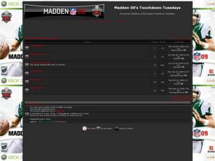 Free forum : Madden 09's Touchdown Tuesdays