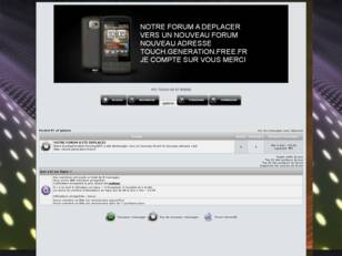 Bienvenue sur la forum HTC HD et XPERIA X1