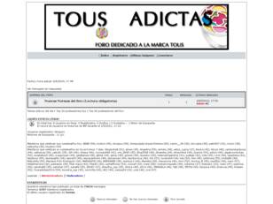 TOUS ADICTAS