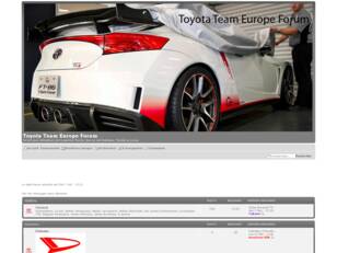 Toyota Team Europe Forum