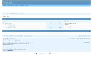 Free forum : Free to chat