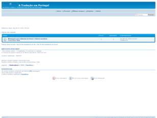 Forum gratis : A Tradução em Portugal