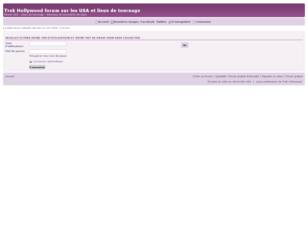 Forum sur les USA et les lieux de tournage de films et séries télé