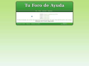 Tu Foro de Ayuda