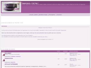 Tupperware 34 : le forum sur les produits Tupperware