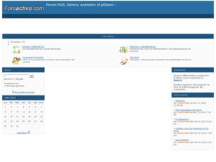 Forum MOD, Demo's, example's of giObanii