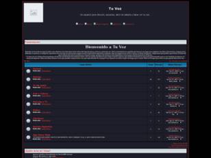 Foro gratis : Tu Voz