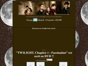 Bienvenue sur Twilight-Fans !