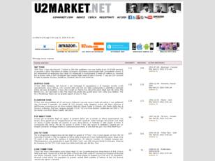 U2Market.net - Setlist, Curiosità e Bootleg di tutti i Tour degli U2!