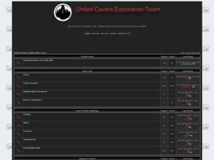 Forum : United Cavers Exploration Team