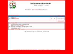 Foro gratis : UNIÓN DEPORTIVA FOLGUEIRO