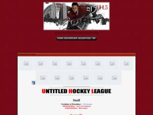 Untitled Hockey League Simulated
