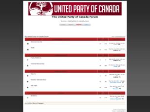 The United Party of Canada Forum