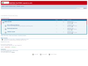 Forum free : UNITED PLAYERS (speed.co.uk)