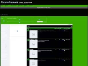 Forum gratis : yahoo Informatica