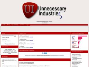 Unnecessary Industries Forum