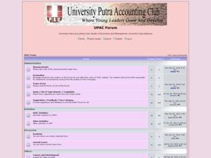 UPAC Forum