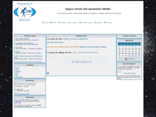 Espace virtuel club astronomie URANIA