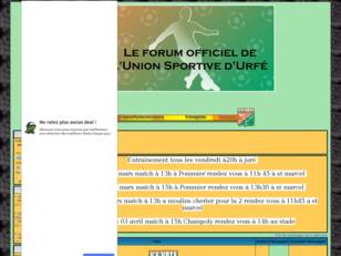 Forum de l'Union Sportive d'Urfé (USU)