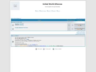 Free forum : United World Alliances