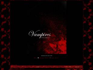 Vampire worlds