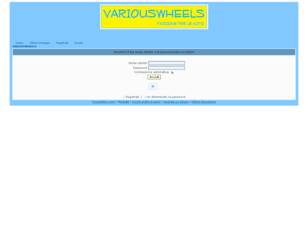 Forum gratis : VARIOUSWHEELS