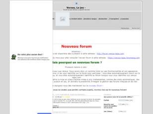 Forum de Versus-lejeu.com