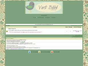 Vert Bebe: un forum ecolo