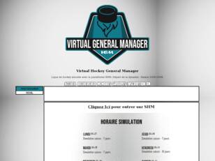 Virtual Hockey General Manager