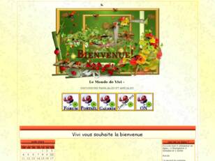 Forum gratuit : Le Monde de Vivi